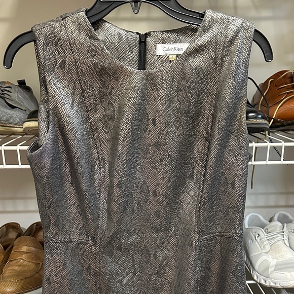 Calvin Klein Dresses & Skirts - Calvin Klein Metallic Sleeveless Dress